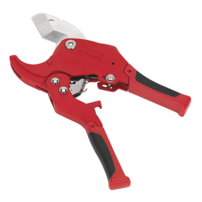 Sealey Plastic Pipe Cutter Quick Release6-42mm PC41 Sealey - Dynamic Drive