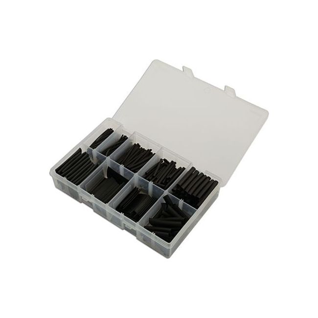 Connect Assorted Black Heat Shrink, 50mm Lengths 350pc 31893 Tool Connection - Dynamic Drive