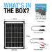 Ring Automotive RSP1000 10W Solar Panel Battery Maintainer 18v Monocrystalline C Ring Automotive - Dynamic Drive