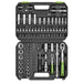 Sealey Socket Set 94pc 1/4" & 1/2"Sq Drive WallDrive® Metric Sealey  - Dynamic Drive