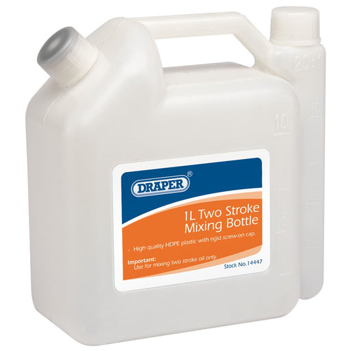 Draper Two Stroke Mixing Plastic Bottle, 1L 14447 Draper - Dynamic Drive