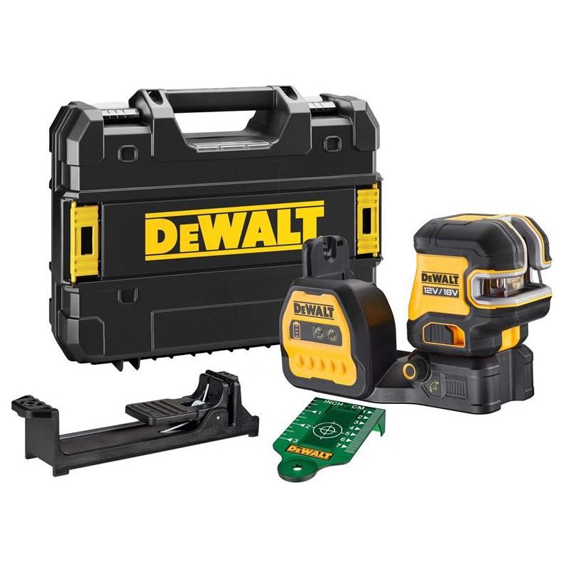 Dewalt Power Tools DCE825NG18 Spot & Cross Green Laser 12/18V Bare Unit DeWALT Power Tools - Dynamic Drive