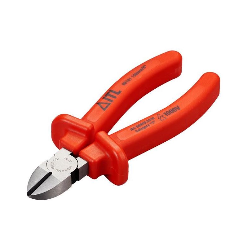 Itl Insulated Insulated Diagonal Cutting Nippers 150mm ITL Insulated - Dynamic Drive