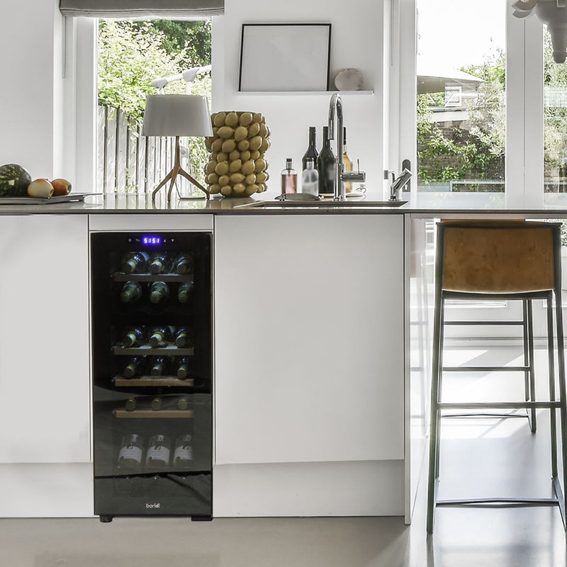 Baridi 18 Bottle Dual Zone Wine Fridge & Cooler DH89 Baridi - Dynamic Drive