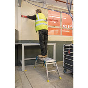 Draper 2 Step Aluminium Working Platform 83997 Draper - Dynamic Drive