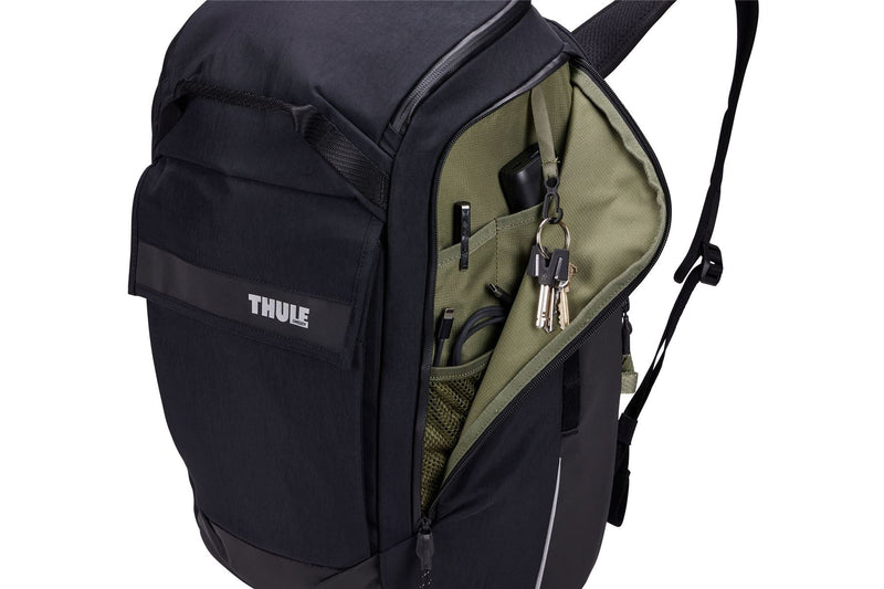 Thule Paramount hybrid bike pannier and backpack 26L black Thule - Dynamic Drive