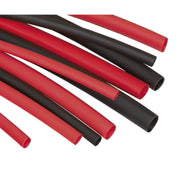 Sealey Heat Shrink Tubing Assortment 180pc 50 & 100mm Black & Red HST501BR Sealey - Dynamic Drive