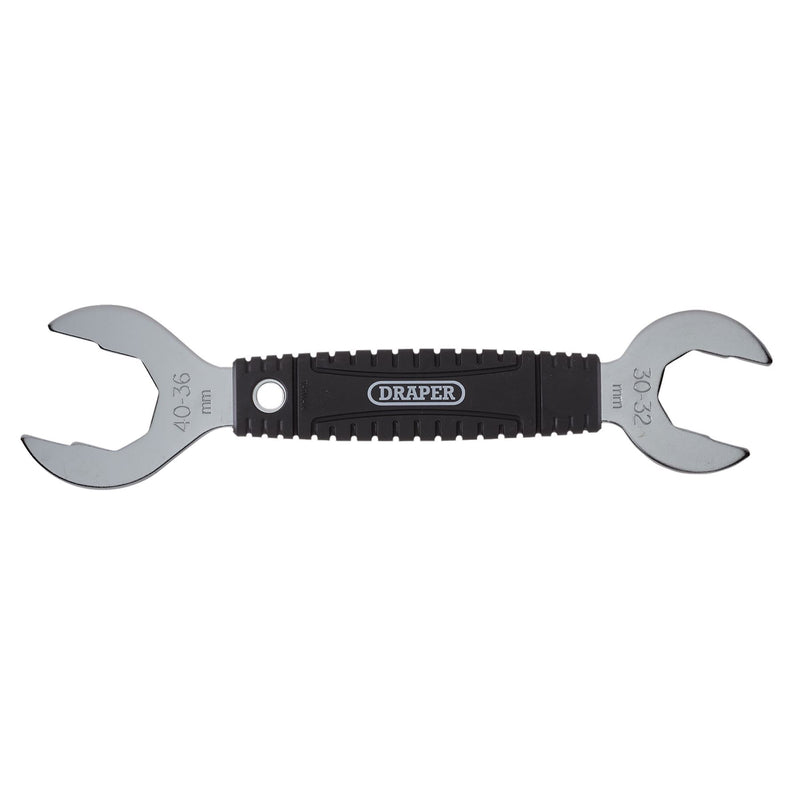 Draper Dual-Ended Bicycle Headset Wrench, 30/32/36/40mm 14167 Draper - Dynamic Drive