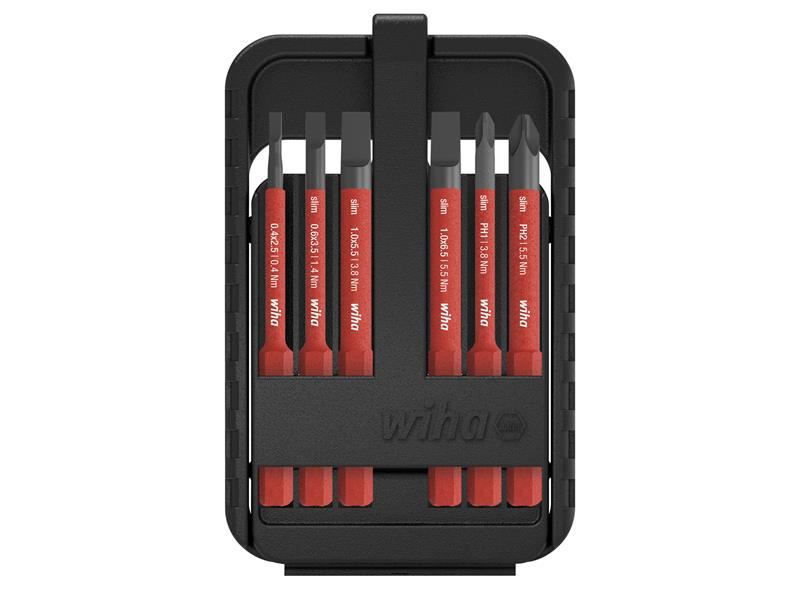 Wiha slimBit electric SL/PH Bit Set, 7 Piece Wiha - Dynamic Drive