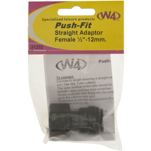 MDS1203 W4 Adaptor Female 1/2 BSP - 12mm 31232 W4 - Dynamic Drive