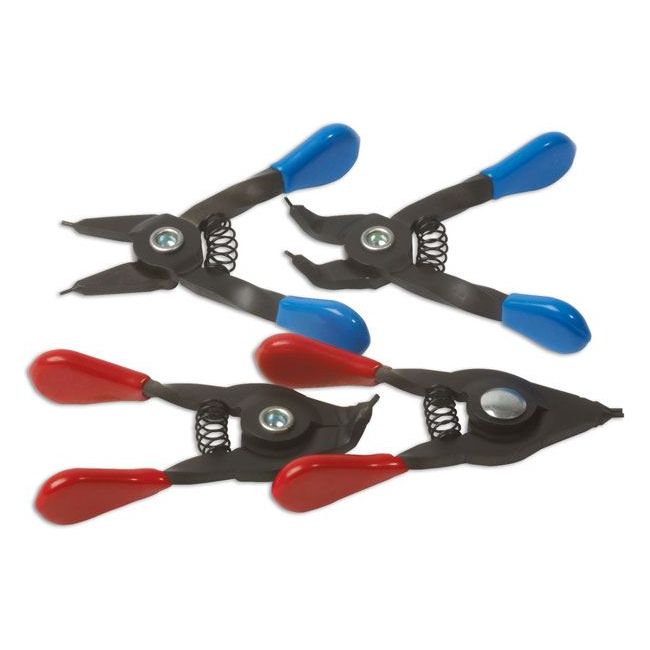 Laser Mini Circlip Plier Set 4pc 3395 Laser - Dynamic Drive