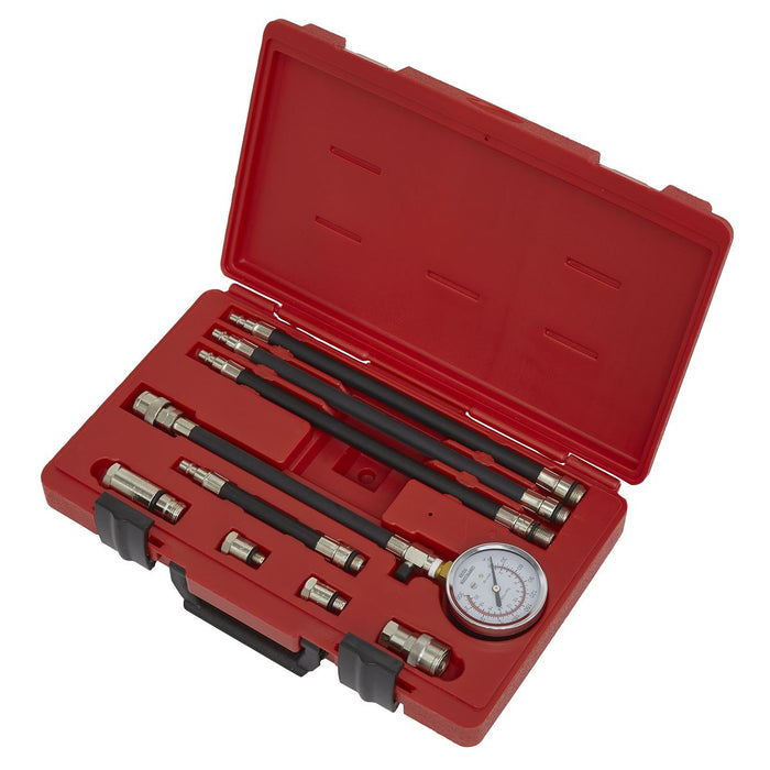 Sealey Petrol Compression Test Kit 10pc VSE206 Sealey - Dynamic Drive
