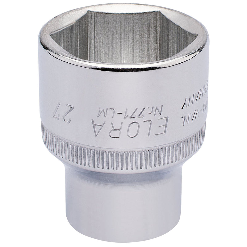 Draper Elora Hexagon Socket, 1/2" Sq. Dr., 27mm 15316 Draper - Dynamic Drive