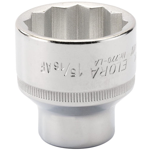 Draper HI-TORQ 1.5/16 12 Point Socket, 1/2" Sq. Dr. (Sold Loose) Draper - Dynamic Drive