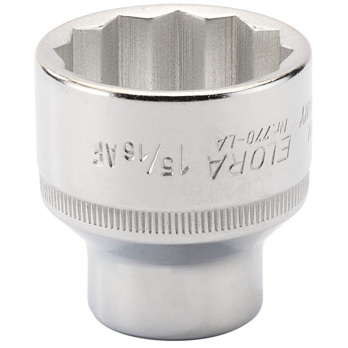 Draper HI-TORQ 1.5/16 12 Point Socket, 1/2" Sq. Dr. (Sold Loose) Draper - Dynamic Drive
