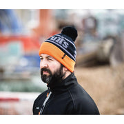 Scruffs Trade Bobble Hat Black/Orange Scruffs - Dynamic Drive