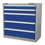 Sealey Industrial Cabinet 5 Drawer API9005 Sealey - Dynamic Drive