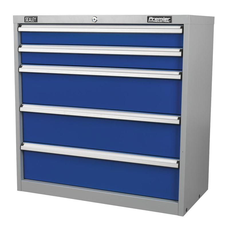 Sealey Industrial Cabinet 5 Drawer API9005 Sealey - Dynamic Drive