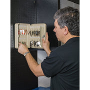 Draper 48 Hook Key Cabinet 38210 Draper - Dynamic Drive