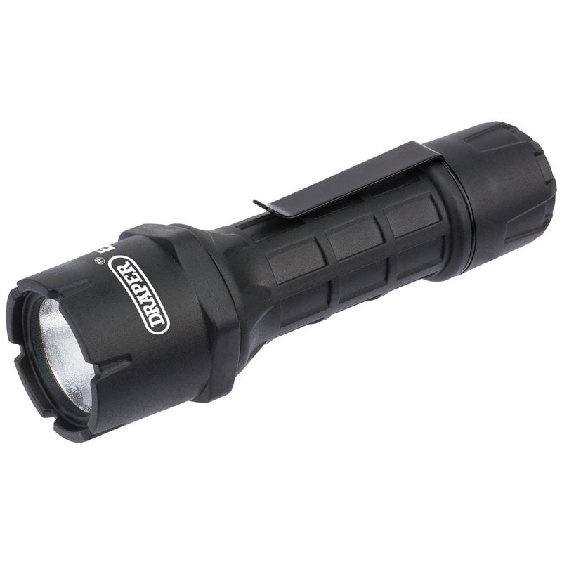 Draper CREE LED Waterproof Torch, 1W, 1 x AA Battery Required 51751 Draper - Dynamic Drive