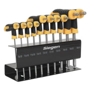 Sealey TRX-Star* Key Set 10pc T-Handle S01151 Siegen by Sealey - Dynamic Drive