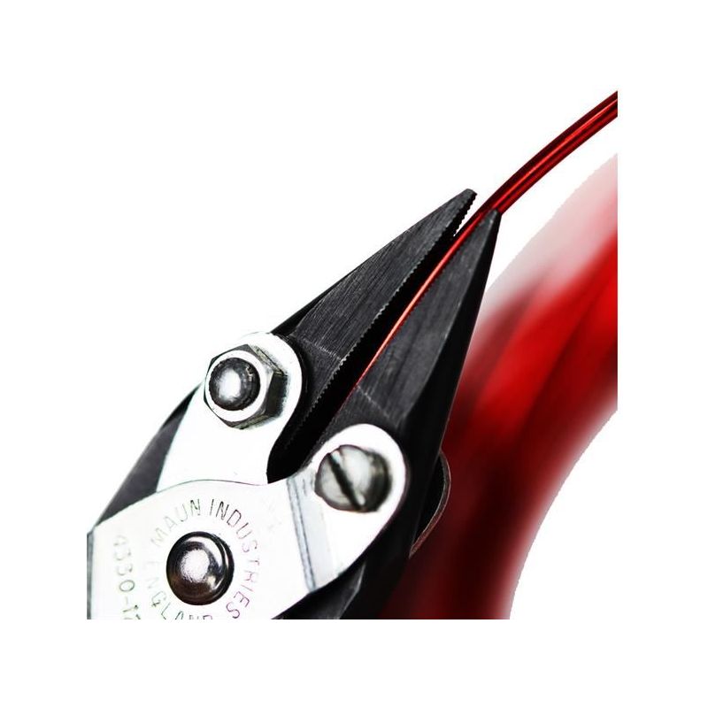 Maun Snipe Nose Parallel Pliers, Serrated Jaws 125mm Maun - Dynamic Drive
