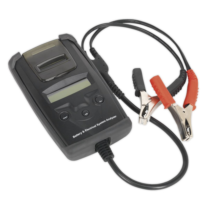 Sealey Digital Battery & Alternator Tester with Printer Sealey  - Dynamic Drive
