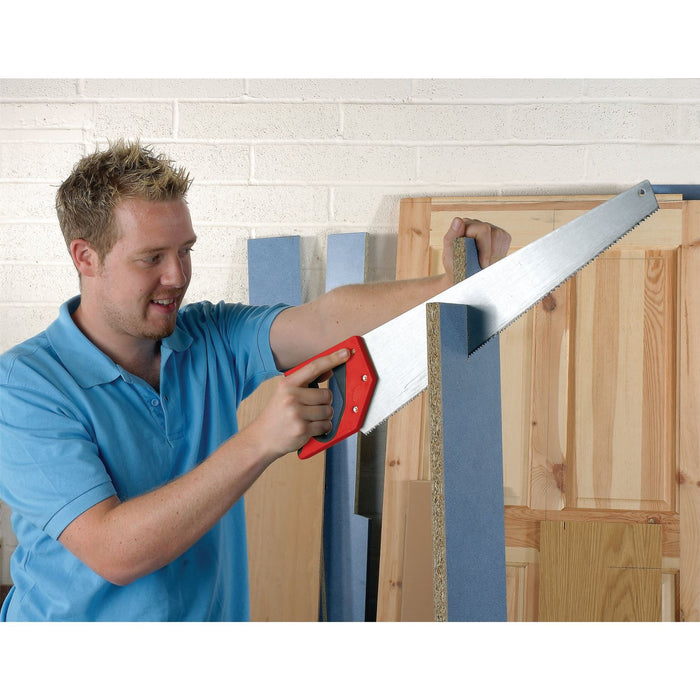 Draper Soft Grip Hardpoint Handsaw, 500mm 80211 Draper - Dynamic Drive