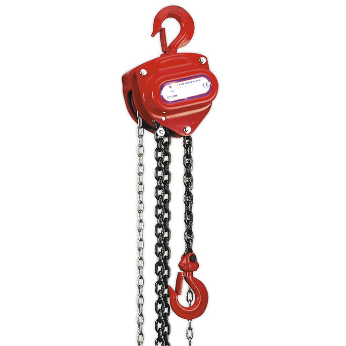 Sealey Portable Lifting Gantry Crane Adjustable 2 Tonne & Hoist Combo SG2000KIT Sealey - Dynamic Drive