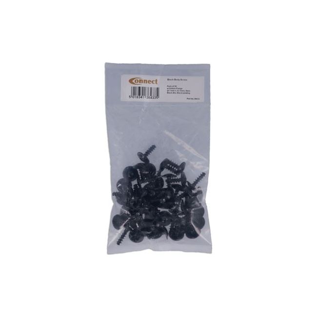 Connect Black Torx Head Body Screw - for Audi 50pc 36433 Tool Connection - Dynamic Drive