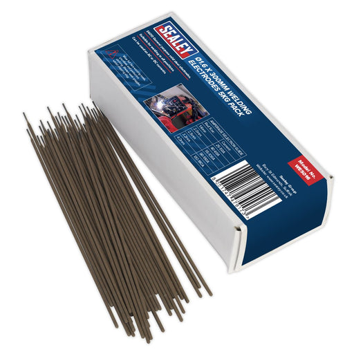 Sealey Welding Electrodes 1.6 x 300mm 5kg Pack WE5016 Sealey - Dynamic Drive
