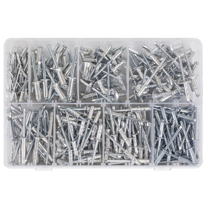 Sealey Aluminium Rivet Assortment 335pc AB079AR Sealey - Dynamic Drive