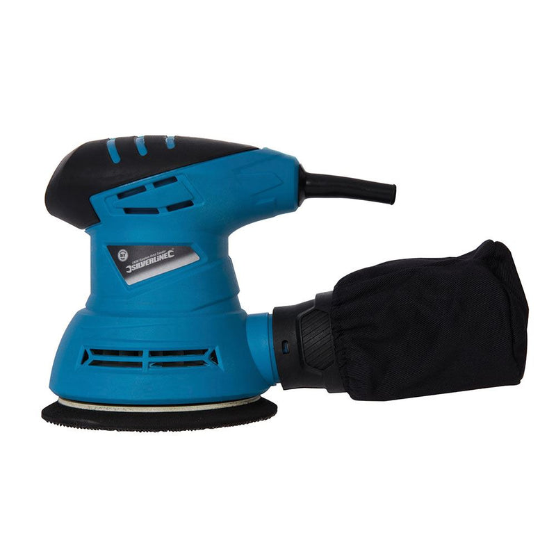 Silverline 240W Random Orbit Sander 125mm 240W Silverline - Dynamic Drive
