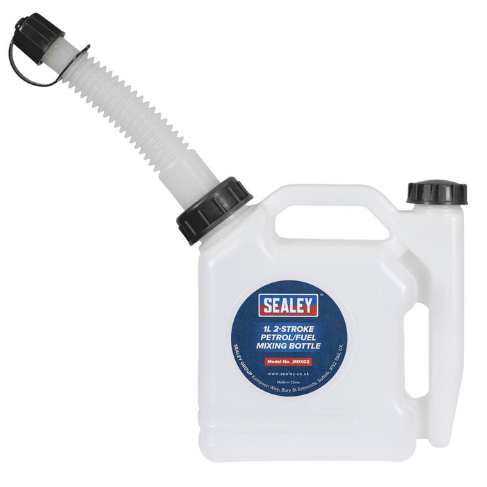 Sealey 2-Stroke Fuel Mixing Bottle 1L JMIX02 Sealey - Dynamic Drive