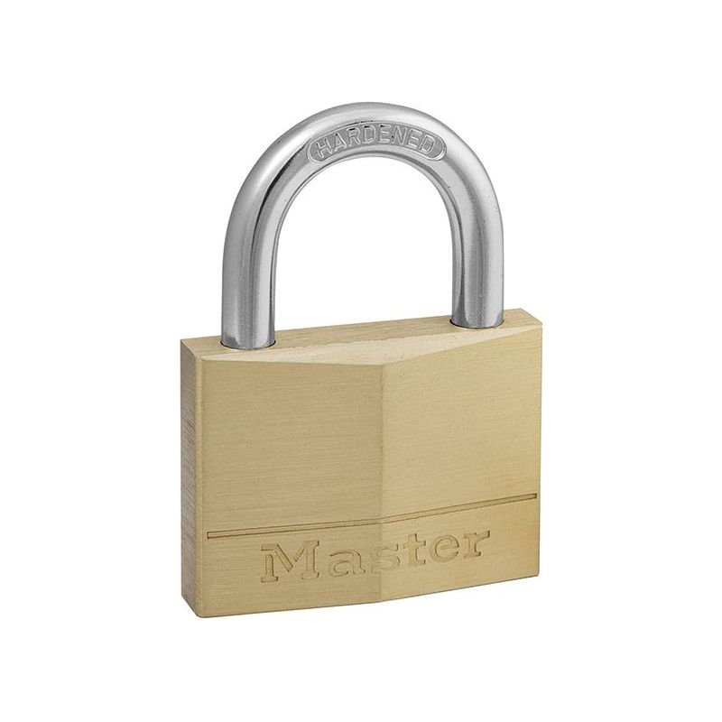 Master Lock Solid Brass 50mm Padlock 5-Pin Master Lock - Dynamic Drive