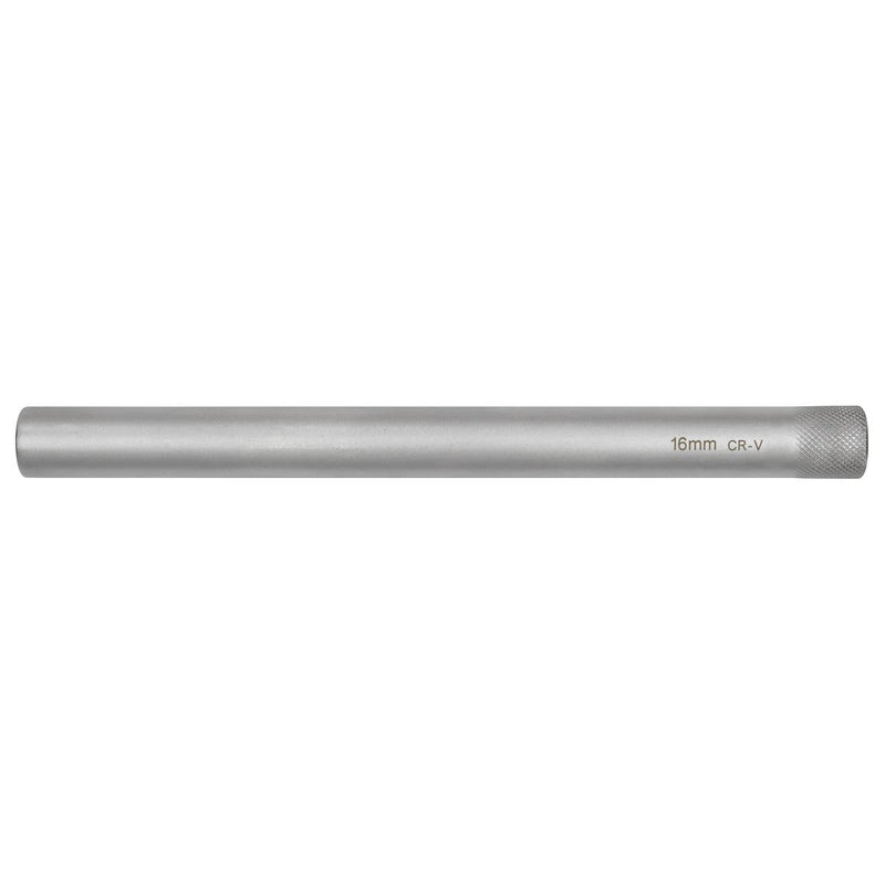 Sealey Spark Plug Socket 16mm 3/8"Sq Drive 250mm AK6552 Sealey  - Dynamic Drive
