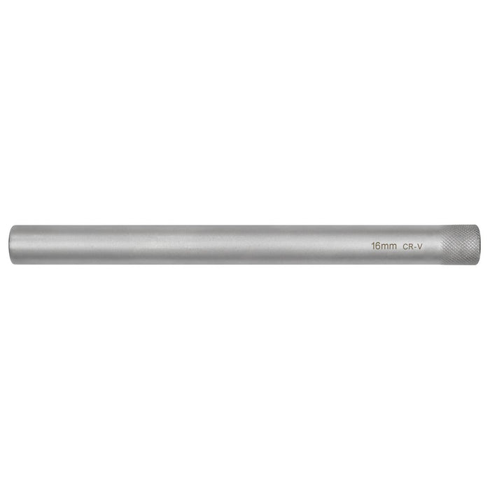 Sealey Spark Plug Socket 16mm 3/8"Sq Drive 250mm AK6552 Sealey  - Dynamic Drive