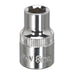 Sealey WallDrive Socket 8mm 3/8"Sq Drive Fully Polished SP3808 Sealey - Dynamic Drive