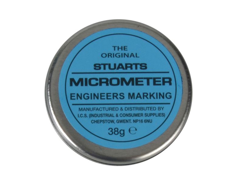 Miscellaneous Tin of Micrometer Marking Blue Miscellaneous - Dynamic Drive
