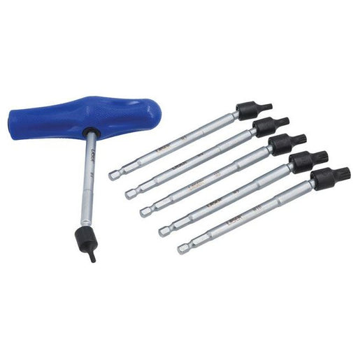 Laser Universal Joint Spline Bit Set 6pc 8225 Laser - Dynamic Drive