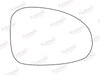 Summit Stick-On Standard Mirror Glass fits Daewoo Matiz RHS Summit - Dynamic Drive