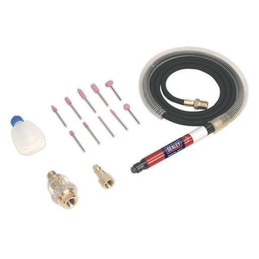 Sealey Air Micro Die Grinder 3mm Collet SA673 Sealey  - Dynamic Drive