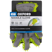 Protect Your Car's Paint with Oxford Microfibre Noodle Wash Glove (Green) Oxford - Dynamic Drive