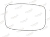 Summit Stick-On Standard Mirror Glass fits Ford Escort LHS Summit - Dynamic Drive