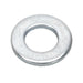 Sealey Flat Washer M8 x 17mm Form A Zinc DIN 125 Pack of 100 FWA817 Sealey  - Dynamic Drive