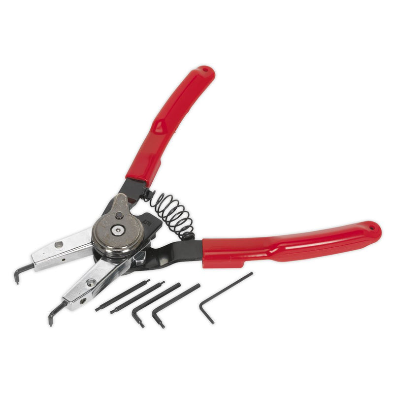 Sealey Circlip Pliers Set Internal/External Quick Change Sealey  - Dynamic Drive