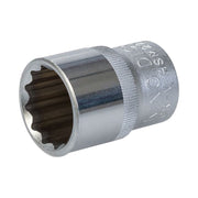 King Dick Socket SD 1/2" Metric 12pt 20mm King Dick - Dynamic Drive