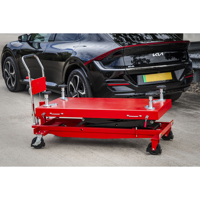 Sealey High Lift EV Battery Lift/Hydraulic Platform Truck 1000kg Capacity Sealey - Dynamic Drive
