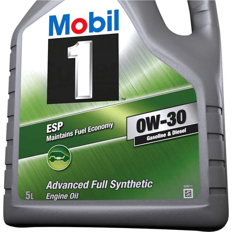 Mobil 1 ESP 0W30 Fully Synthetic Engine Oil 5 Litres 5L Mobil  - Dynamic Drive