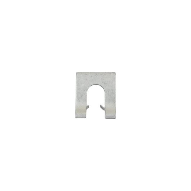 Tool Connection Brake Hose Clips Silver 27.4mm x 22.2mm 10pc 34114 Tool Connection - Dynamic Drive